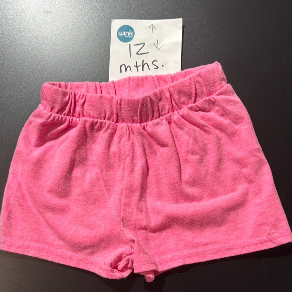 BUNDLE | Girls size 12 mths | Pink\jean | Kids Shorts - Picture 2 of 5